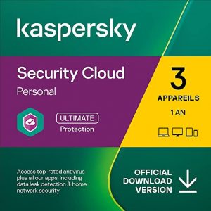 Kaspersky Security Cloud - Personal -3 Devices 1Year